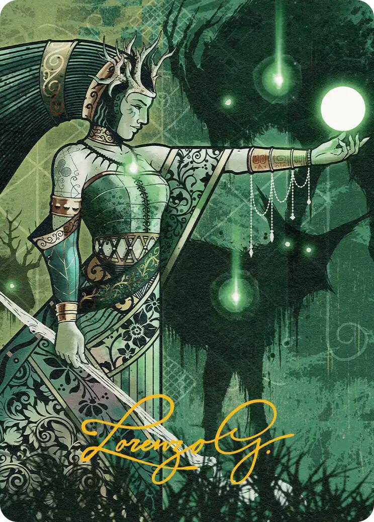Shamanic Revelation Art Card (Gold-Stamped Signature) [Secrets of Strixhaven Art Series] | Gear Gaming Fayetteville