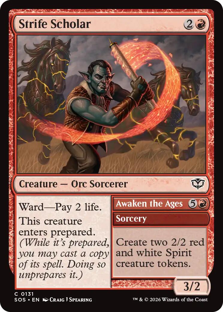 Strife Scholar [Secrets of Strixhaven] | Gear Gaming Fayetteville