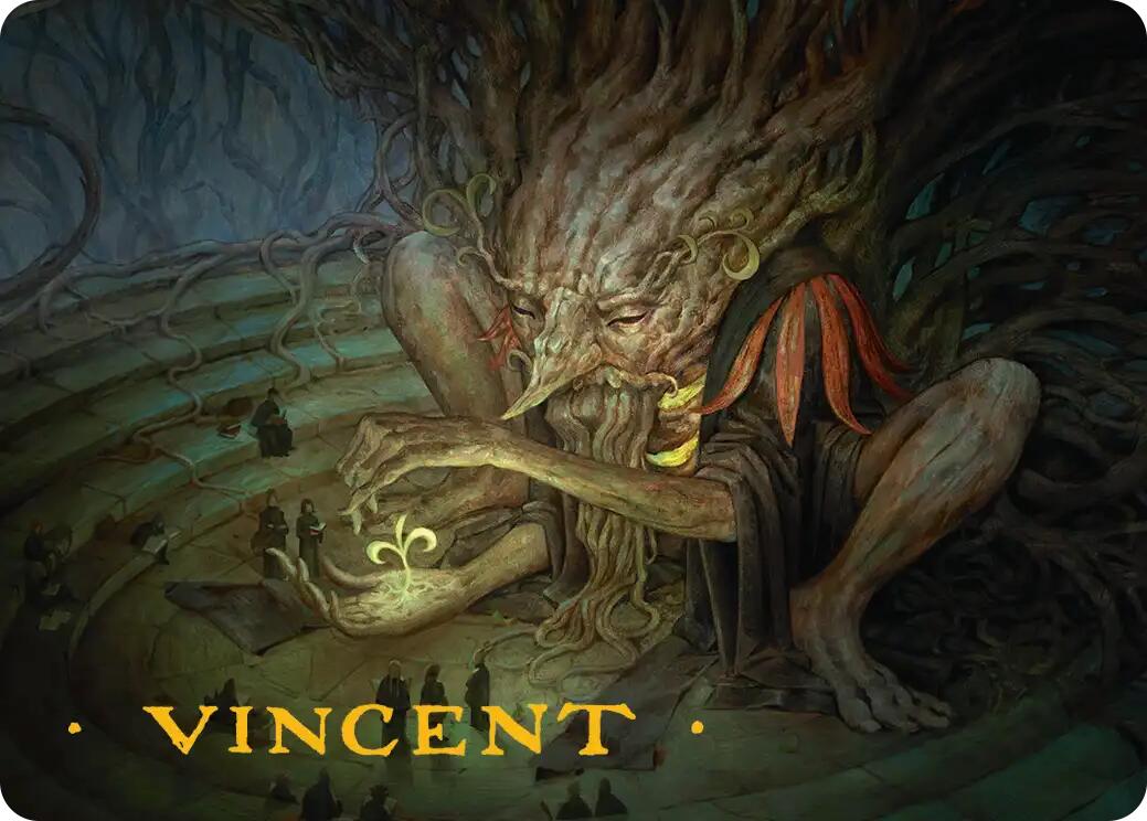 Old-Growth Educator Art Card (Gold-Stamped Signature) [Secrets of Strixhaven Art Series] | Gear Gaming Fayetteville