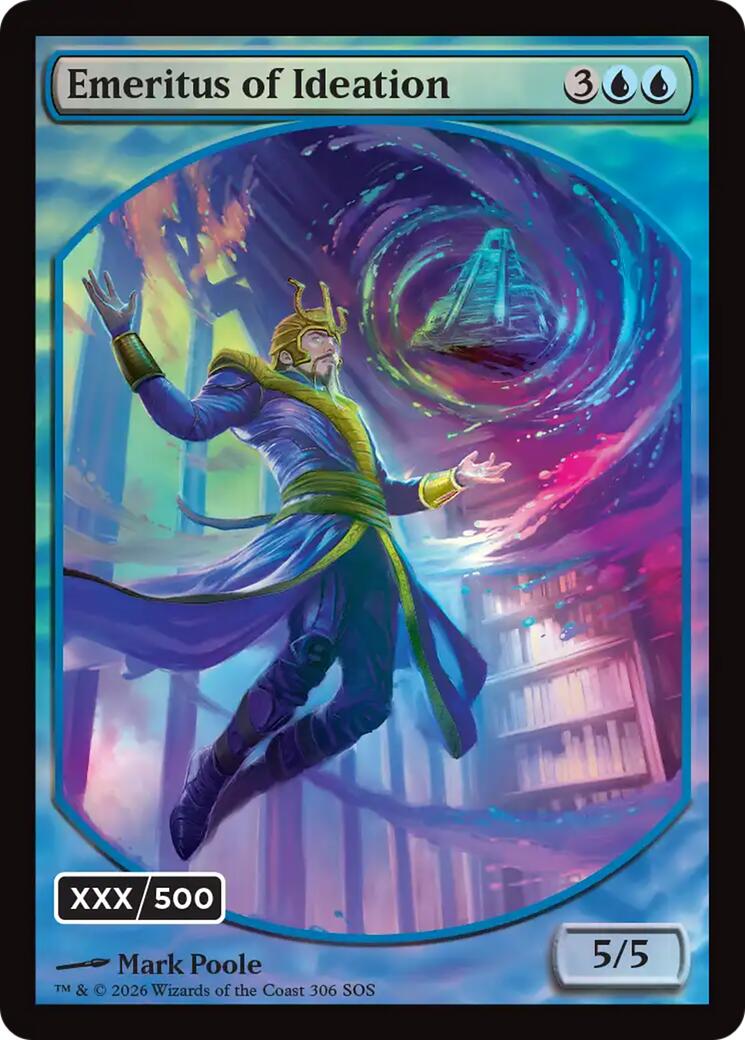Emeritus of Ideation (Serial Numbered) [Secrets of Strixhaven] | Gear Gaming Fayetteville