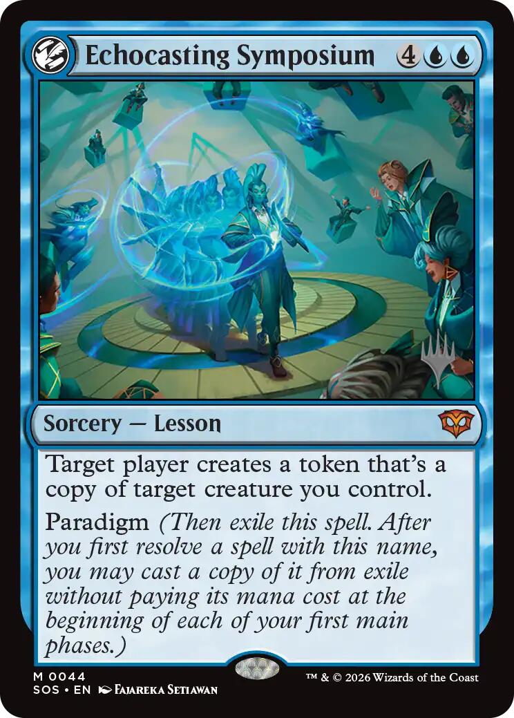 Echocasting Symposium [Secrets of Strixhaven Promos] | Gear Gaming Fayetteville