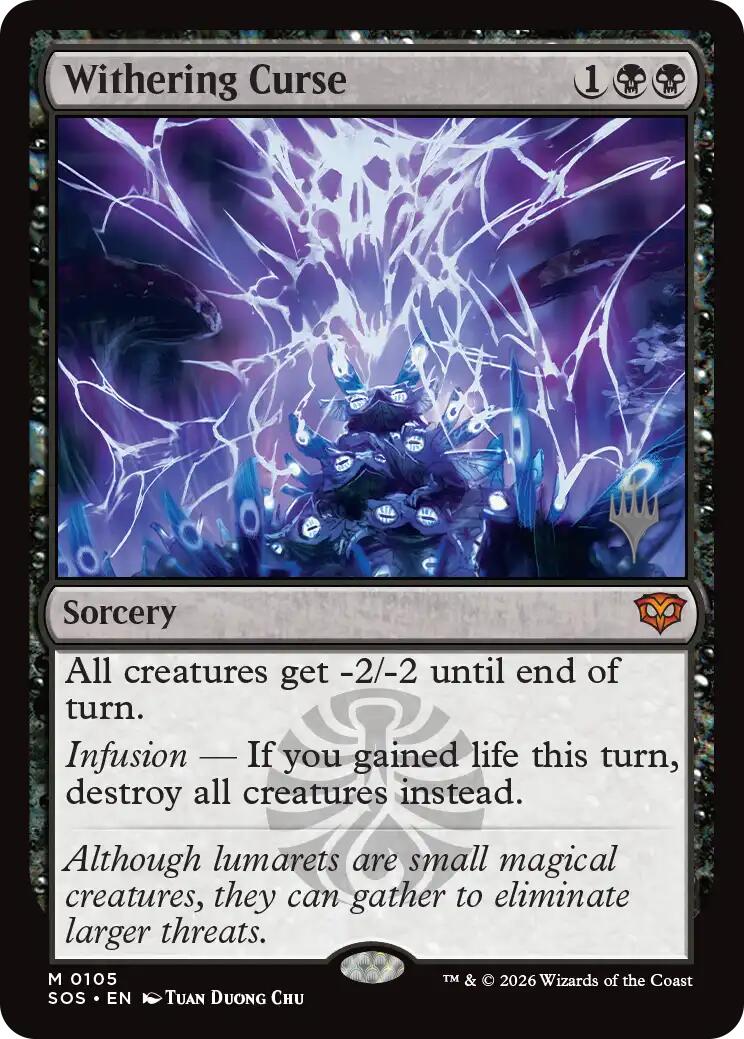 Withering Curse [Secrets of Strixhaven Promos] | Gear Gaming Fayetteville