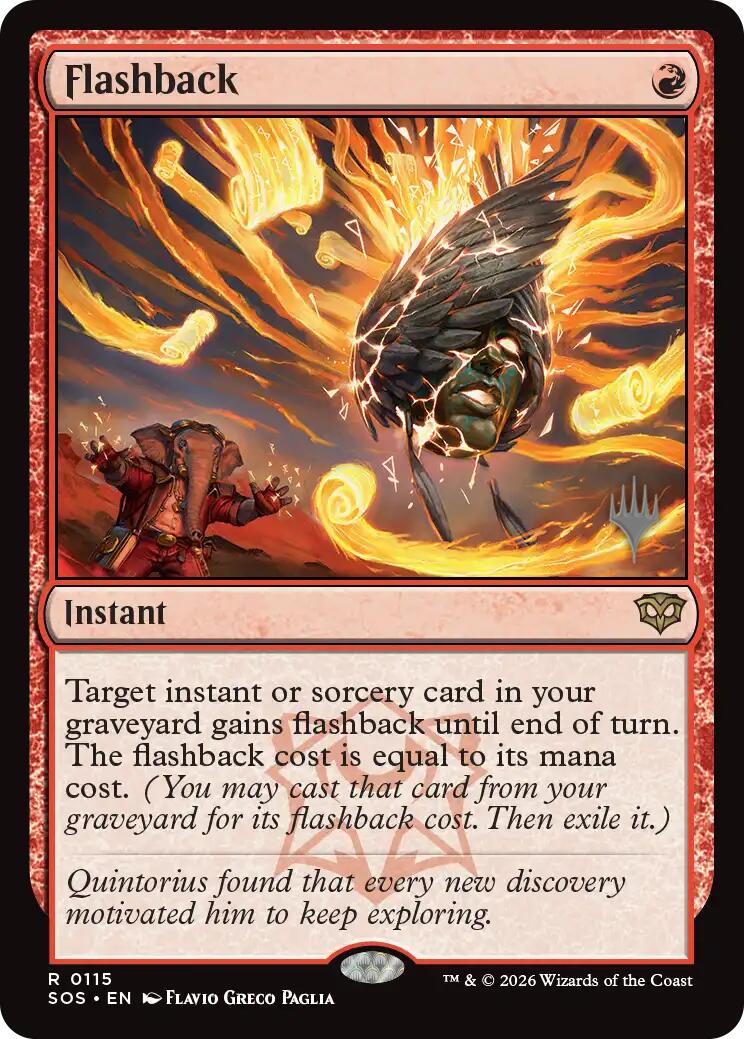 Flashback [Secrets of Strixhaven Promos] | Gear Gaming Fayetteville
