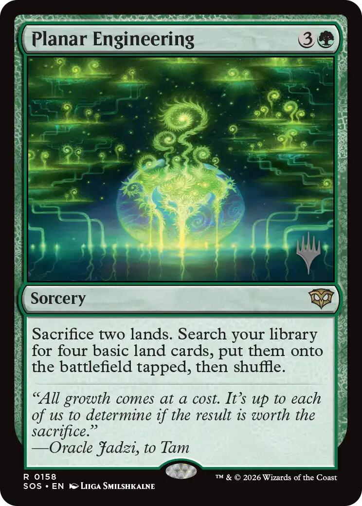 Planar Engineering [Secrets of Strixhaven Promos] | Gear Gaming Fayetteville