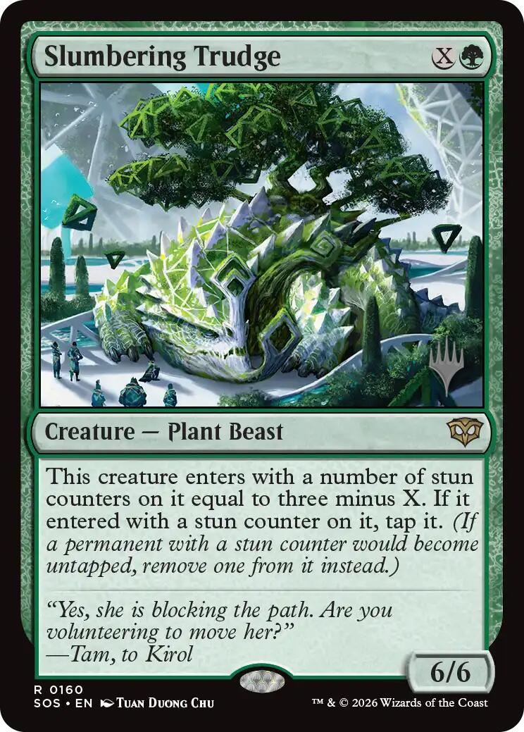 Slumbering Trudge [Secrets of Strixhaven Promos] | Gear Gaming Fayetteville
