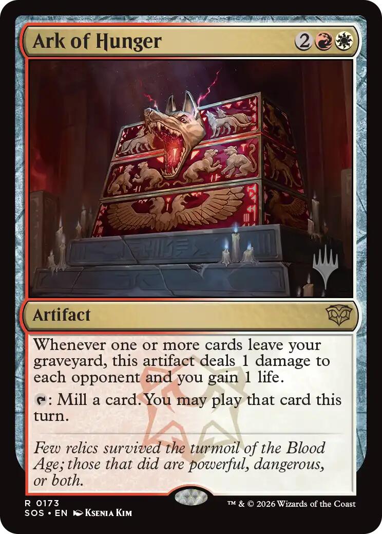 Ark of Hunger [Secrets of Strixhaven Promos] | Gear Gaming Fayetteville