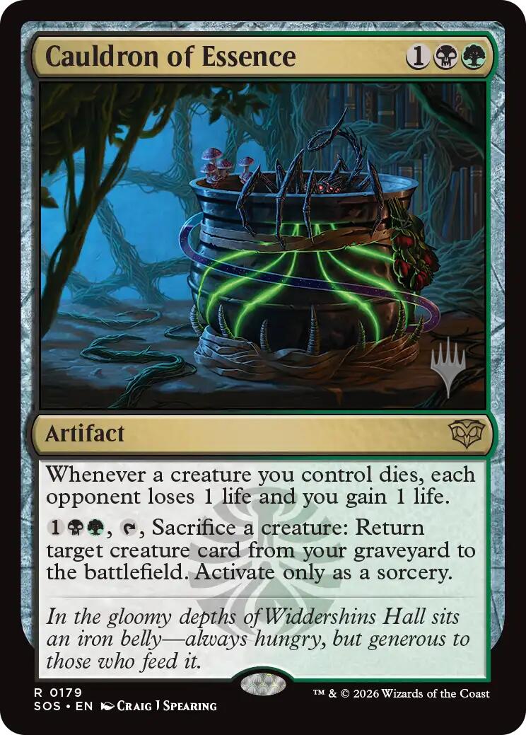 Cauldron of Essence [Secrets of Strixhaven Promos] | Gear Gaming Fayetteville