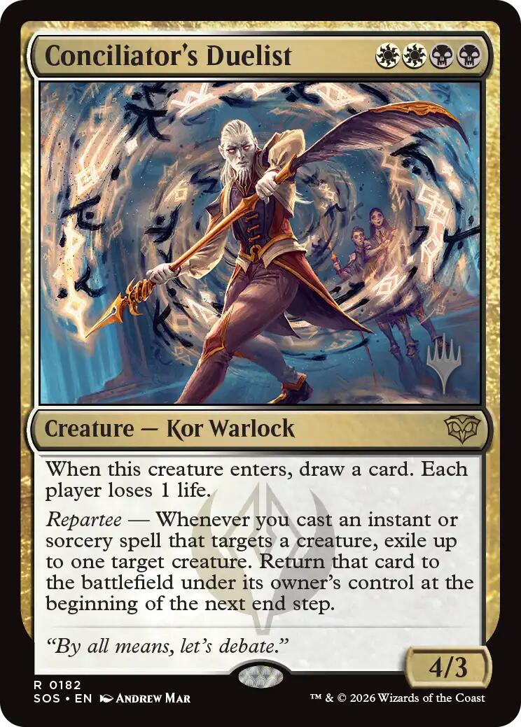 Conciliator's Duelist [Secrets of Strixhaven Promos] | Gear Gaming Fayetteville