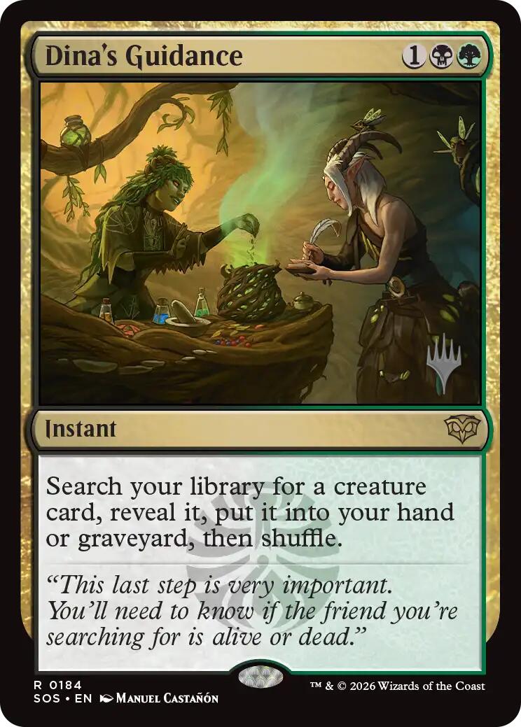 Dina's Guidance [Secrets of Strixhaven Promos] | Gear Gaming Fayetteville
