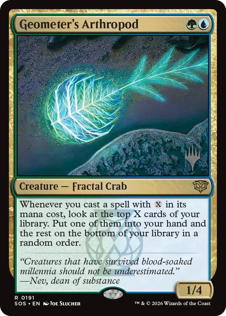 Geometer's Arthropod [Secrets of Strixhaven Promos] | Gear Gaming Fayetteville