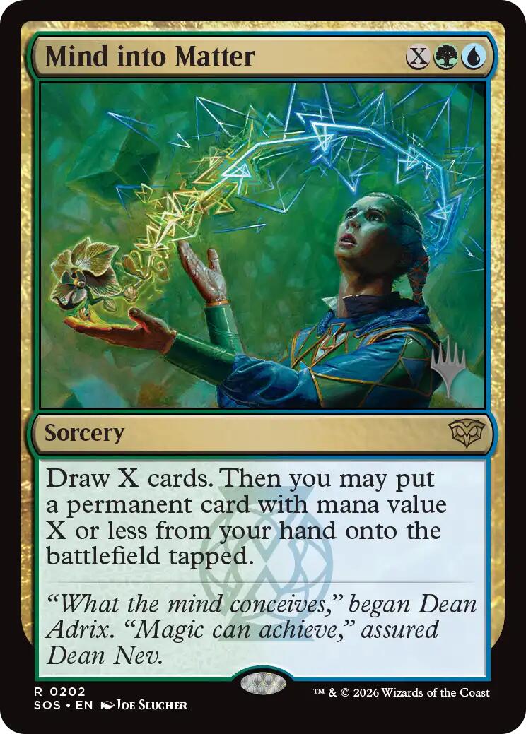 Mind into Matter [Secrets of Strixhaven Promos] | Gear Gaming Fayetteville