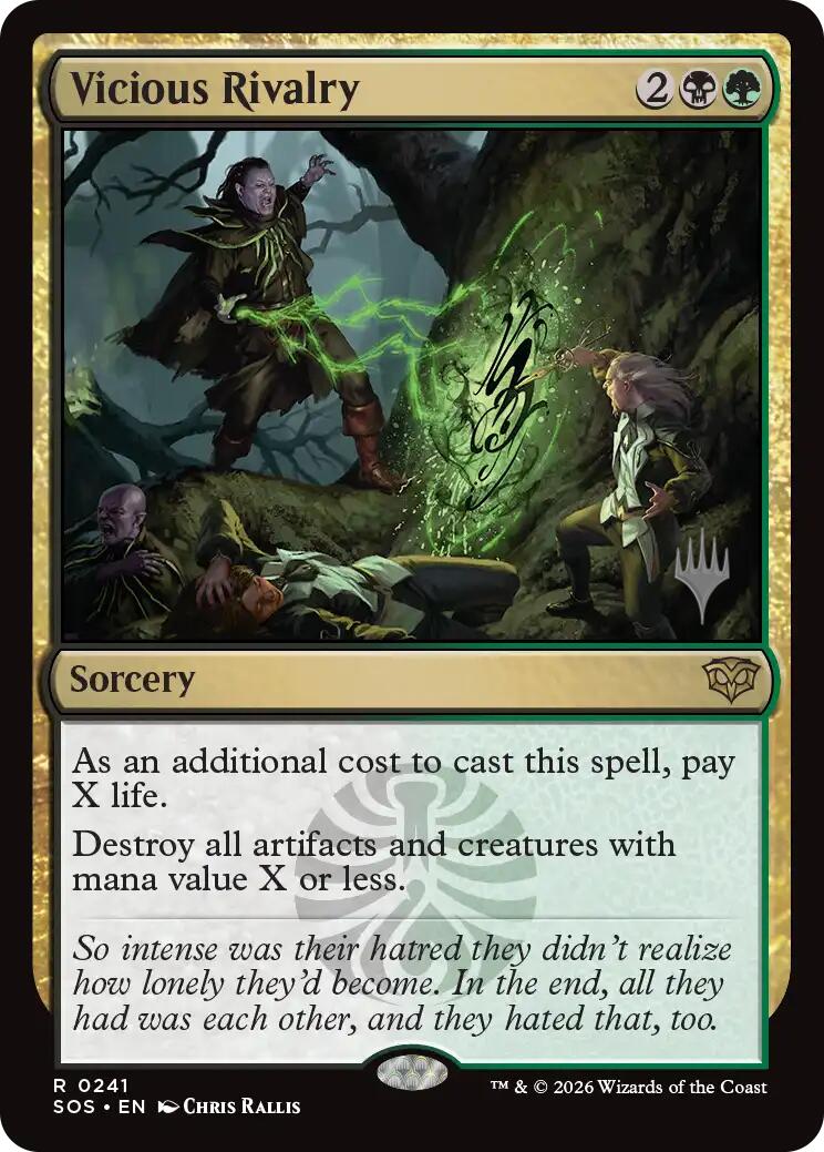 Vicious Rivalry [Secrets of Strixhaven Promos] | Gear Gaming Fayetteville
