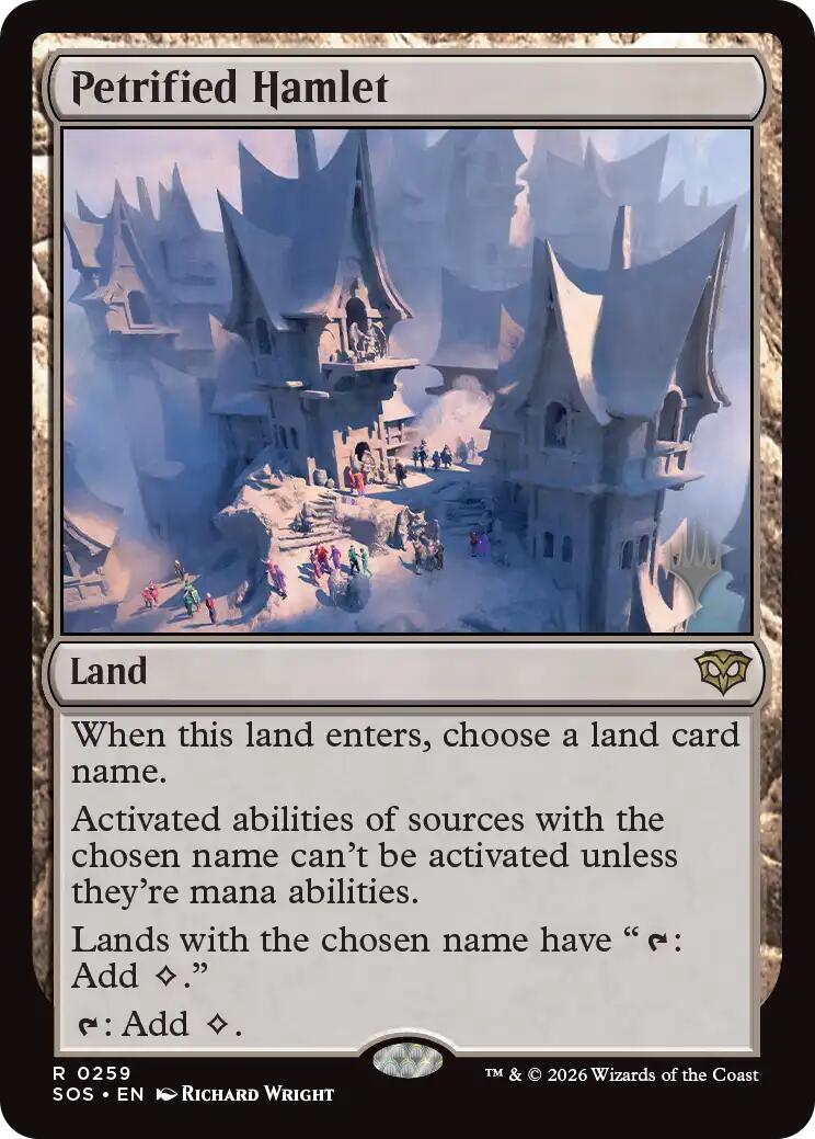 Petrified Hamlet [Secrets of Strixhaven Promos] | Gear Gaming Fayetteville