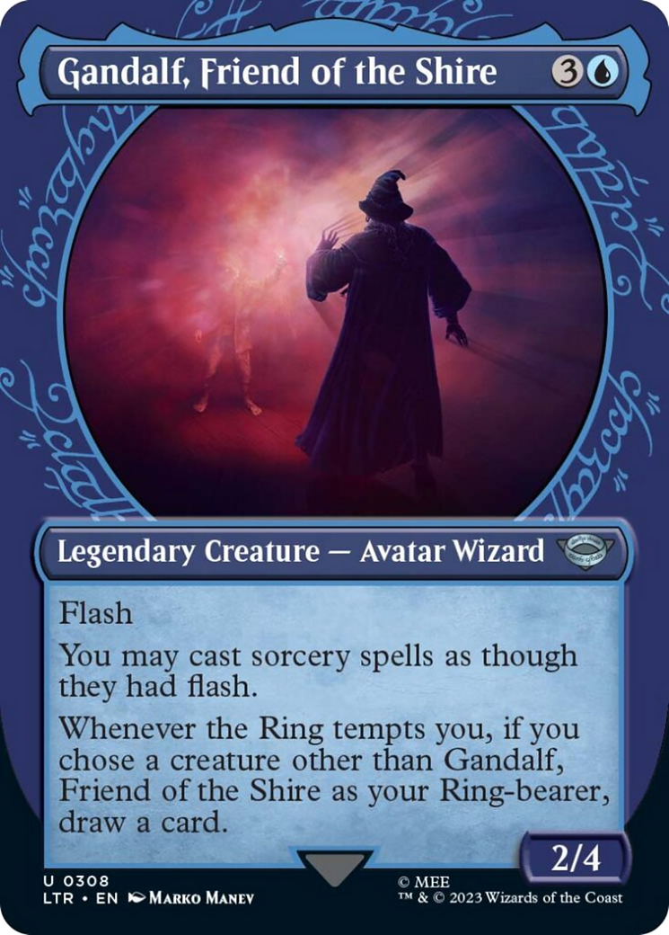 Gandalf, Friend of the Shire (Showcase Ring Frame) [The Lord of the Rings: Tales of Middle-Earth] | Gear Gaming Fayetteville