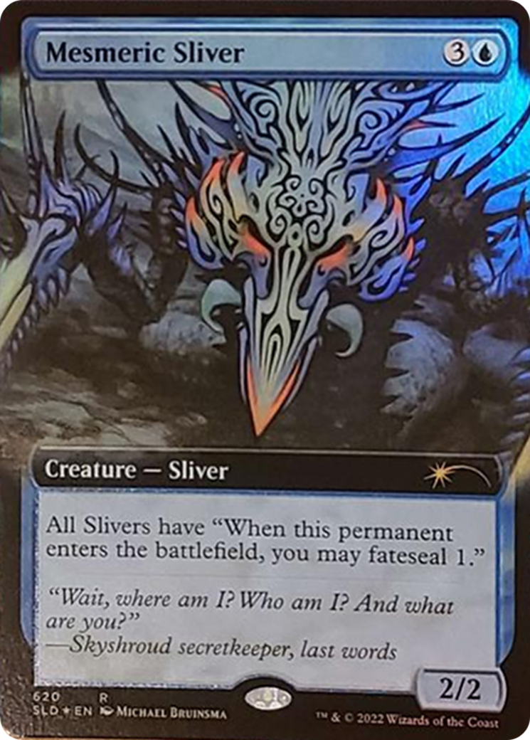 Mesmeric Sliver (Extended Art) [Secret Lair Drop Series] | Gear Gaming Fayetteville