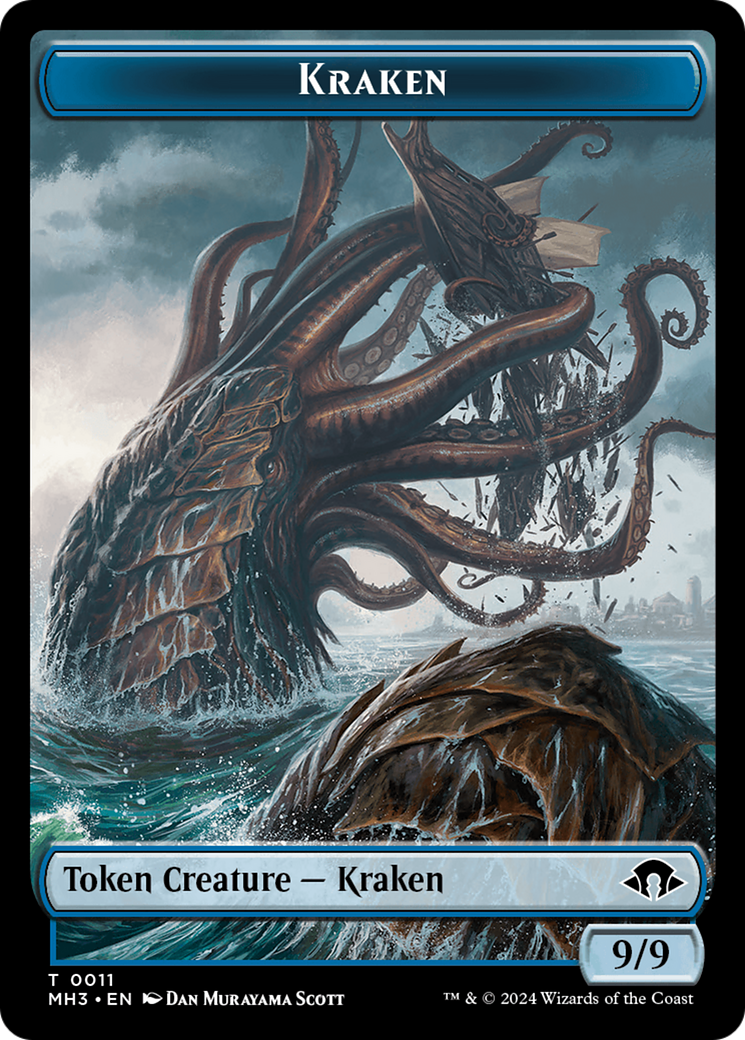 Kraken Token [Modern Horizons 3 Tokens] | Gear Gaming Fayetteville