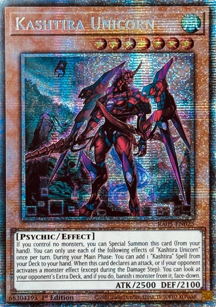 Kashtira Unicorn (Starlight Rare) [RA05-EN025] Starlight Rare | Gear Gaming Fayetteville