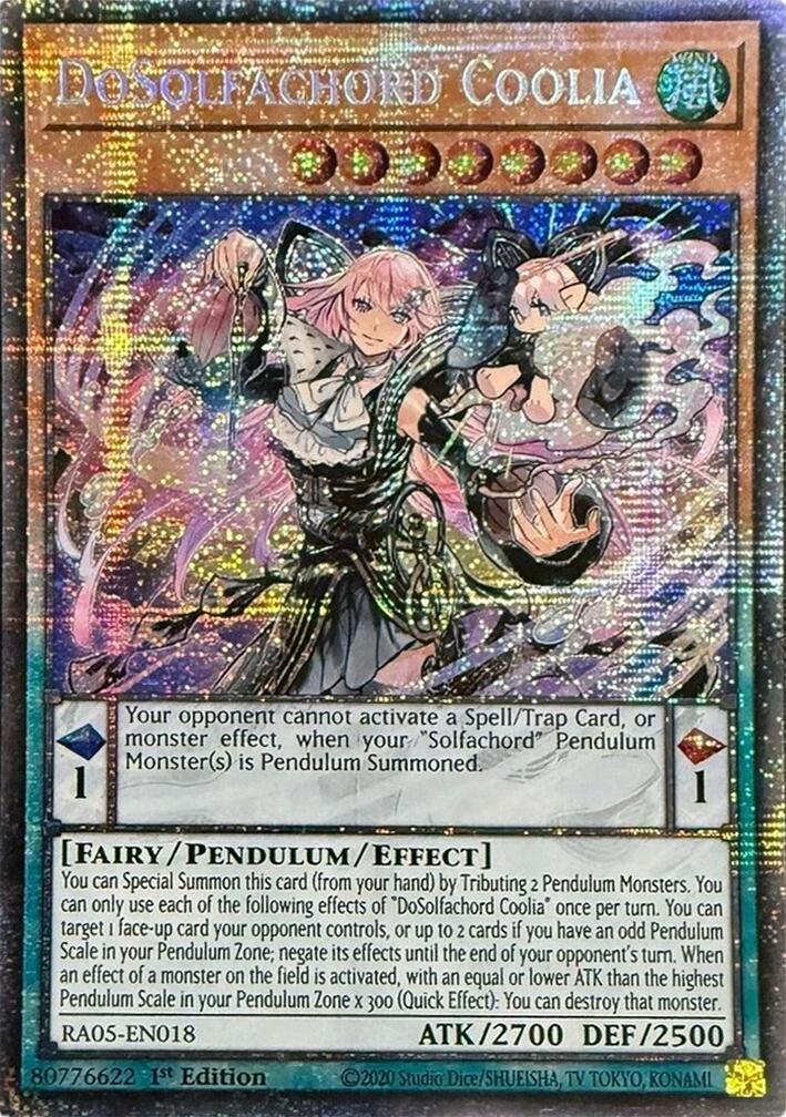 DoSolfachord Coolia (Starlight Rare) [RA05-EN018] Starlight Rare | Gear Gaming Fayetteville