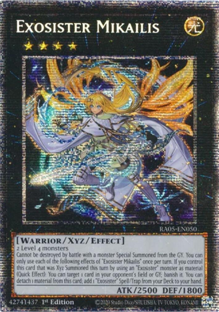 Exosister Mikailis (Starlight Rare) [RA05-EN050] Starlight Rare | Gear Gaming Fayetteville