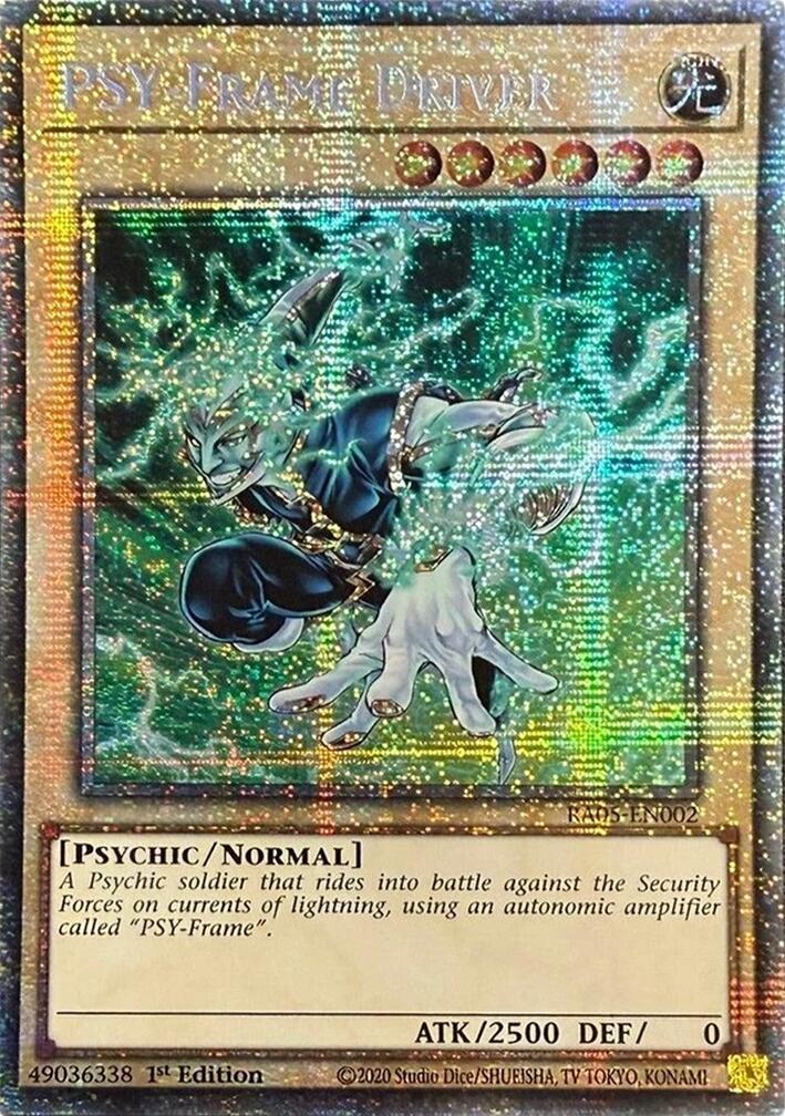 PSY-Frame Driver (Starlight Rare) [RA05-EN002] Starlight Rare | Gear Gaming Fayetteville