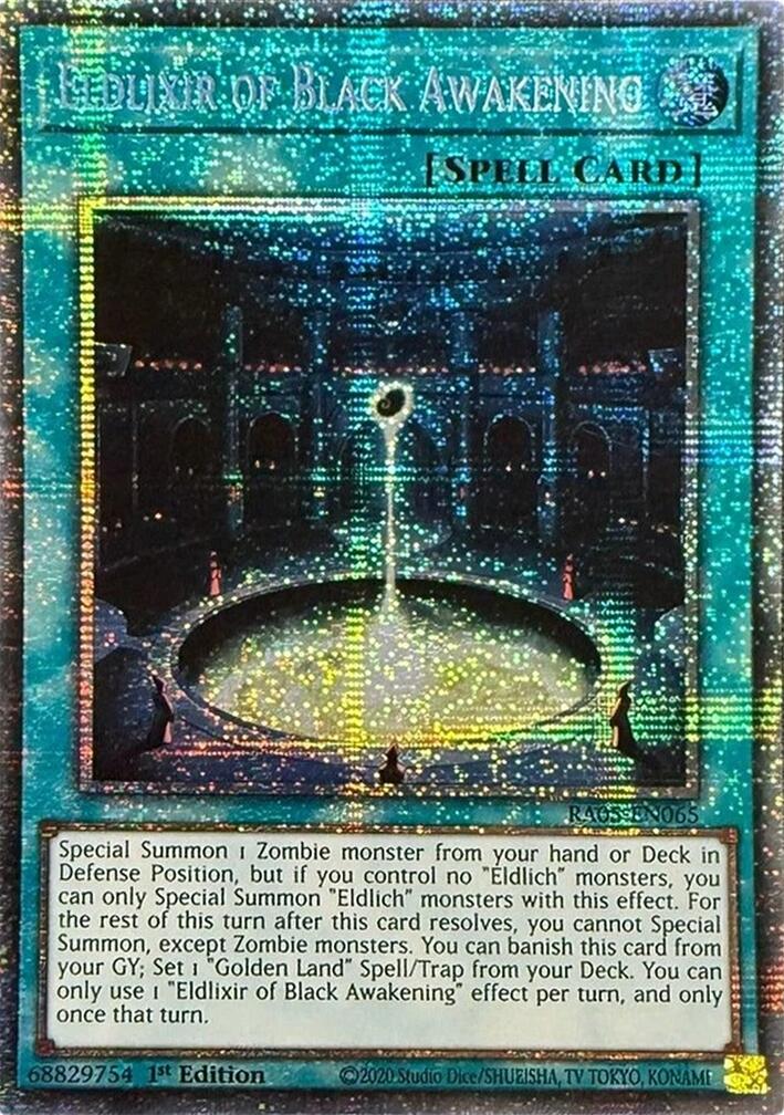 Eldlixir of Black Awakening (Starlight Rare) [RA05-EN065] Starlight Rare | Gear Gaming Fayetteville