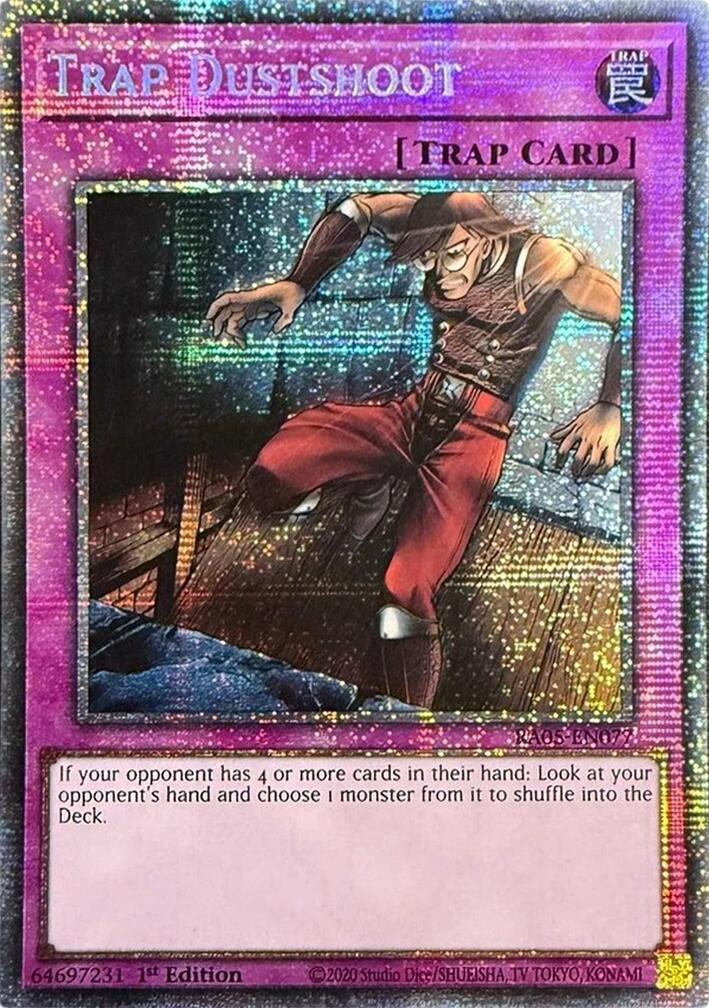 Trap Dustshoot (Starlight Rare) [RA05-EN077] Starlight Rare | Gear Gaming Fayetteville