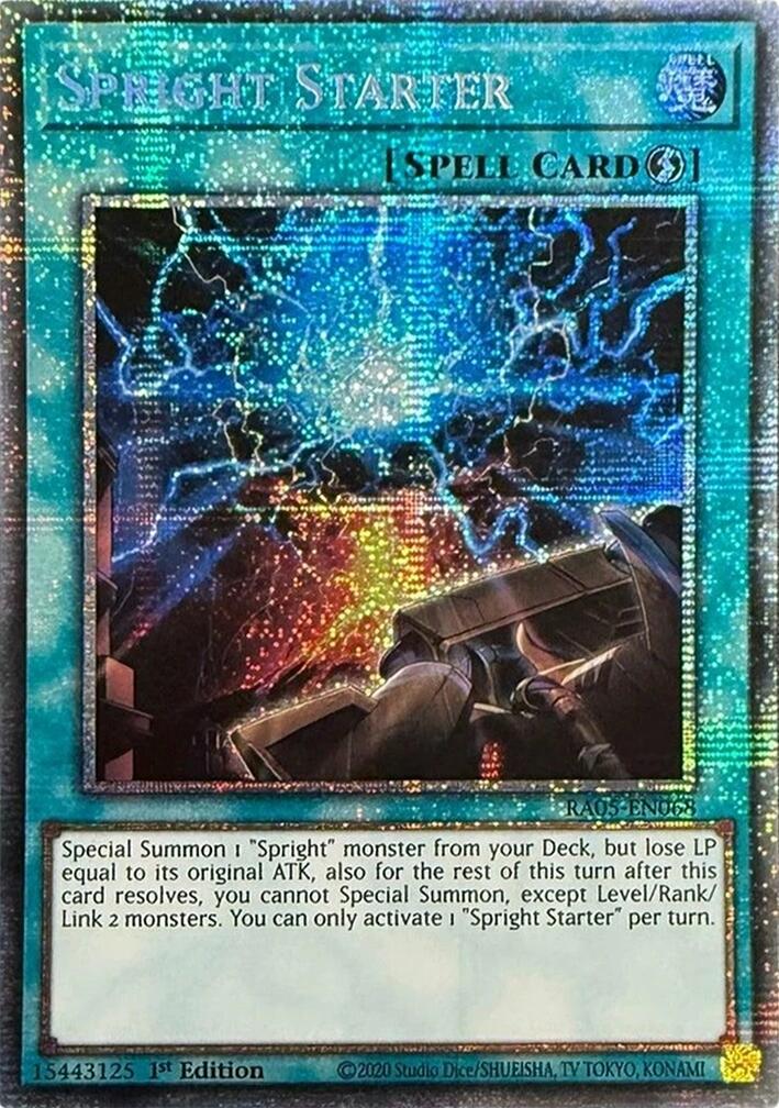 Spright Starter (Starlight Rare) [RA05-EN068] Starlight Rare | Gear Gaming Fayetteville