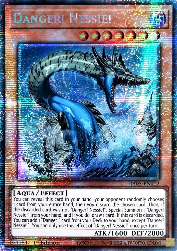 Danger! Nessie! (Starlight Rare) [RA05-EN012] Starlight Rare | Gear Gaming Fayetteville