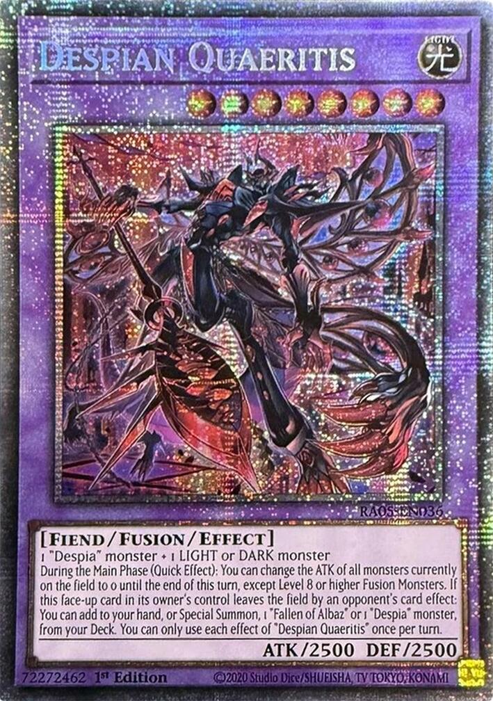Despian Quaeritis (Starlight Rare) [RA05-EN036] Starlight Rare | Gear Gaming Fayetteville