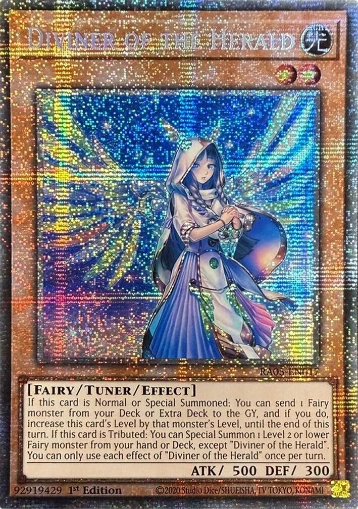 Diviner of the Herald (Starlight Rare) [RA05-EN017] Starlight Rare | Gear Gaming Fayetteville