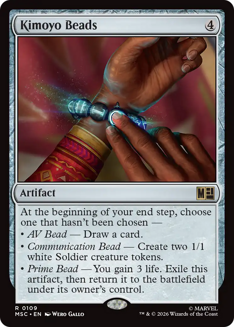 Kimoyo Beads (Surge Foil) [Marvel Super Heroes Commander] | Gear Gaming Fayetteville