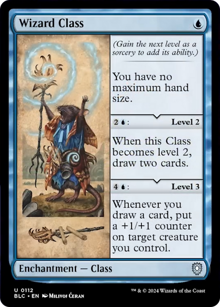 Wizard Class [Bloomburrow Commander] | Gear Gaming Fayetteville