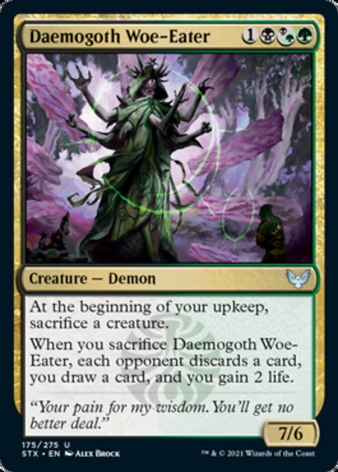 Daemogoth Woe-Eater [Strixhaven: School of Mages] | Gear Gaming Fayetteville