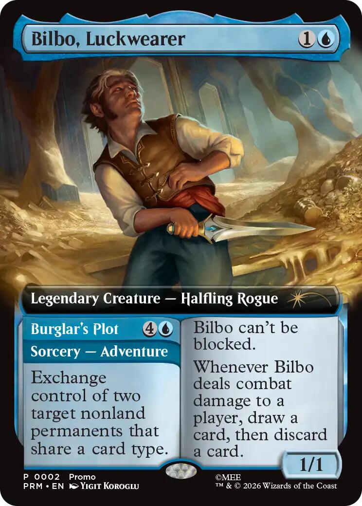 Bilbo, Luckwearer (Extended Art) [Media Promos] | Gear Gaming Fayetteville