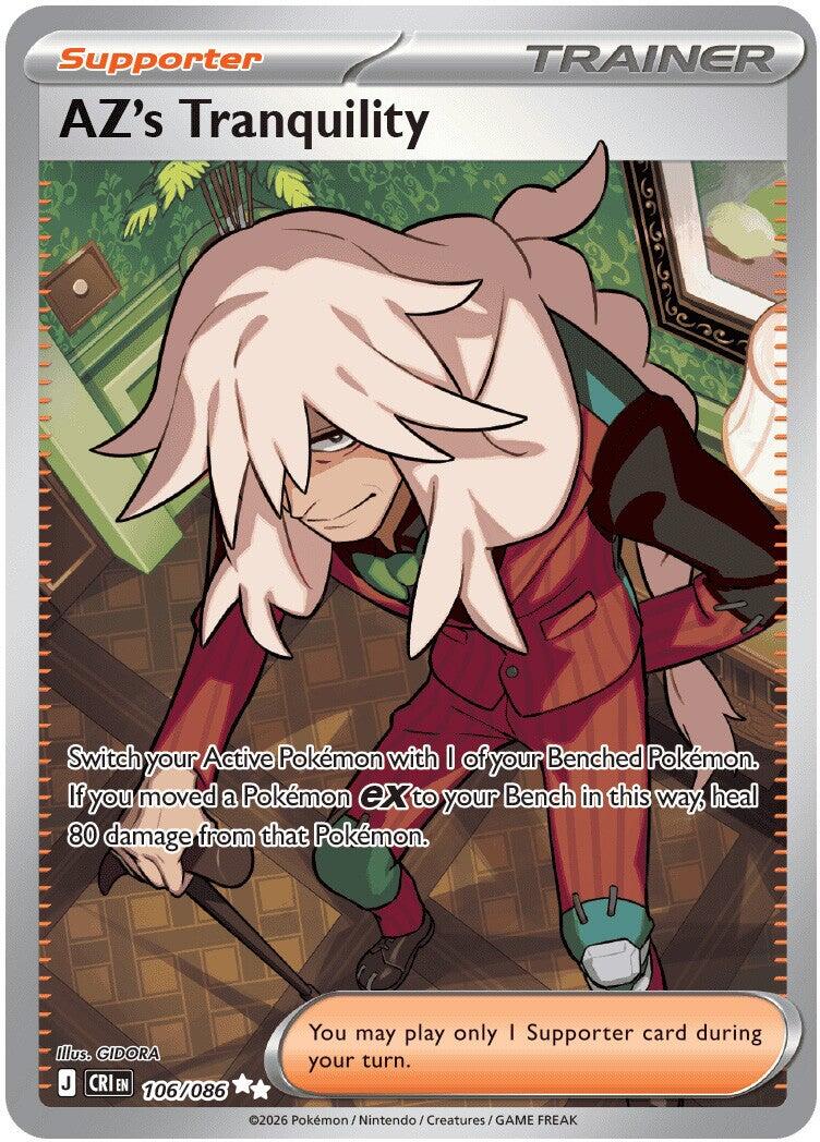 AZ's Tranquility (106/086) [Mega Evolution: Chaos Rising] | Gear Gaming Fayetteville