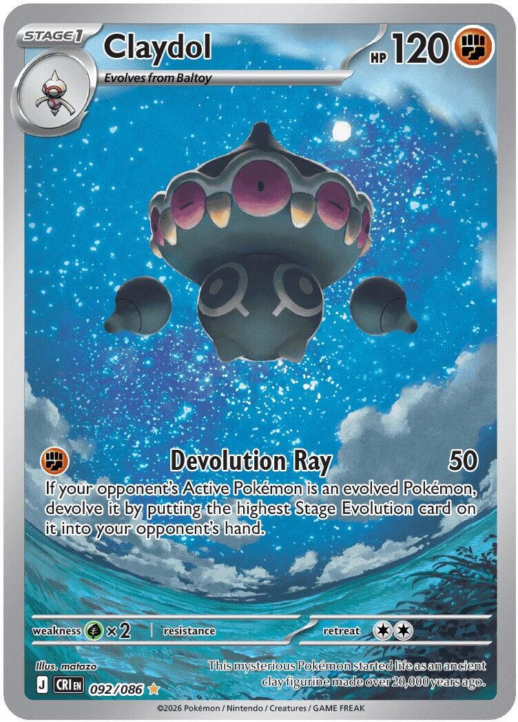 Claydol (092/086) [Mega Evolution: Chaos Rising] | Gear Gaming Fayetteville