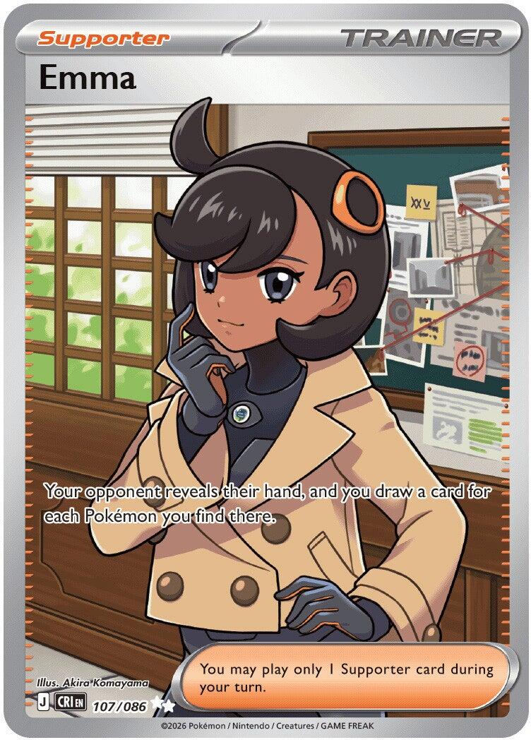 Emma (107/086) [Mega Evolution: Chaos Rising] | Gear Gaming Fayetteville