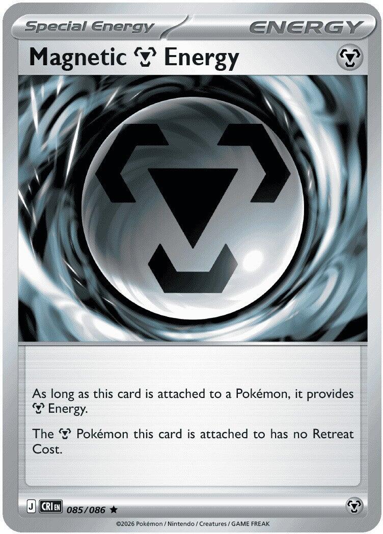 Magnetic M Energy (085/086) [Mega Evolution: Chaos Rising] | Gear Gaming Fayetteville