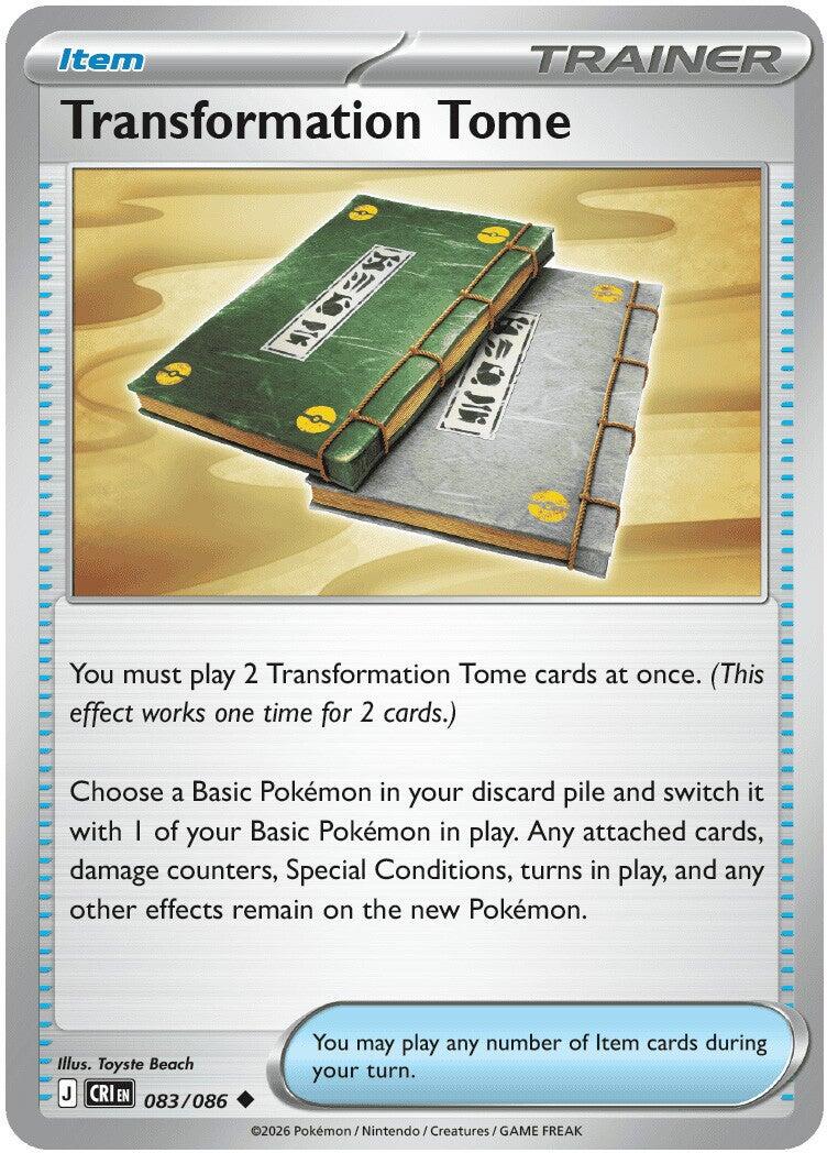 Transformation Tome (083/086) [Mega Evolution: Chaos Rising] | Gear Gaming Fayetteville