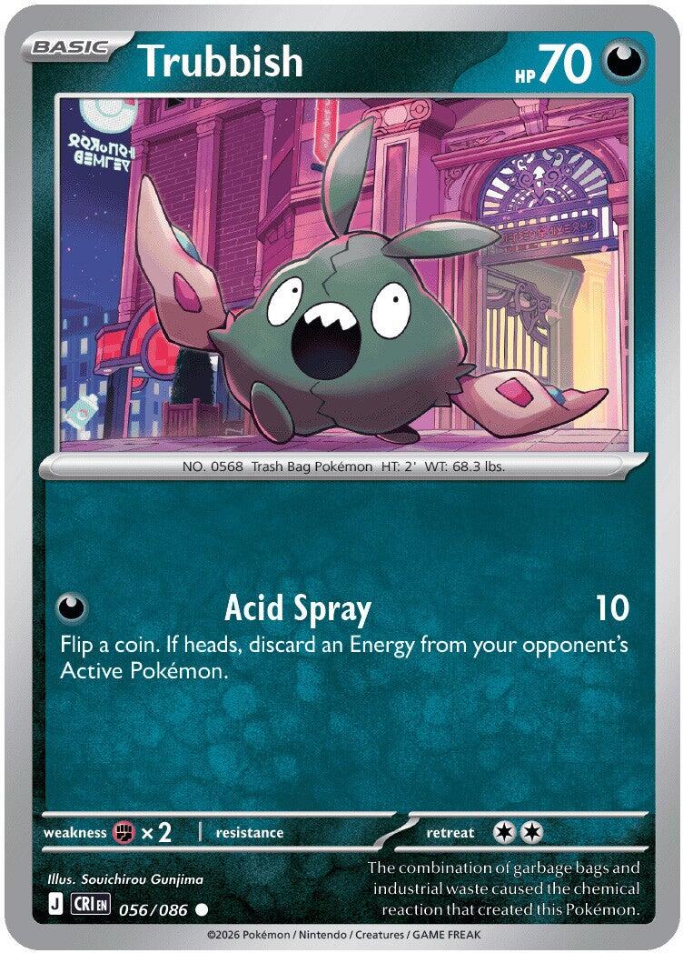 Trubbish (056/086) [Mega Evolution: Chaos Rising] | Gear Gaming Fayetteville