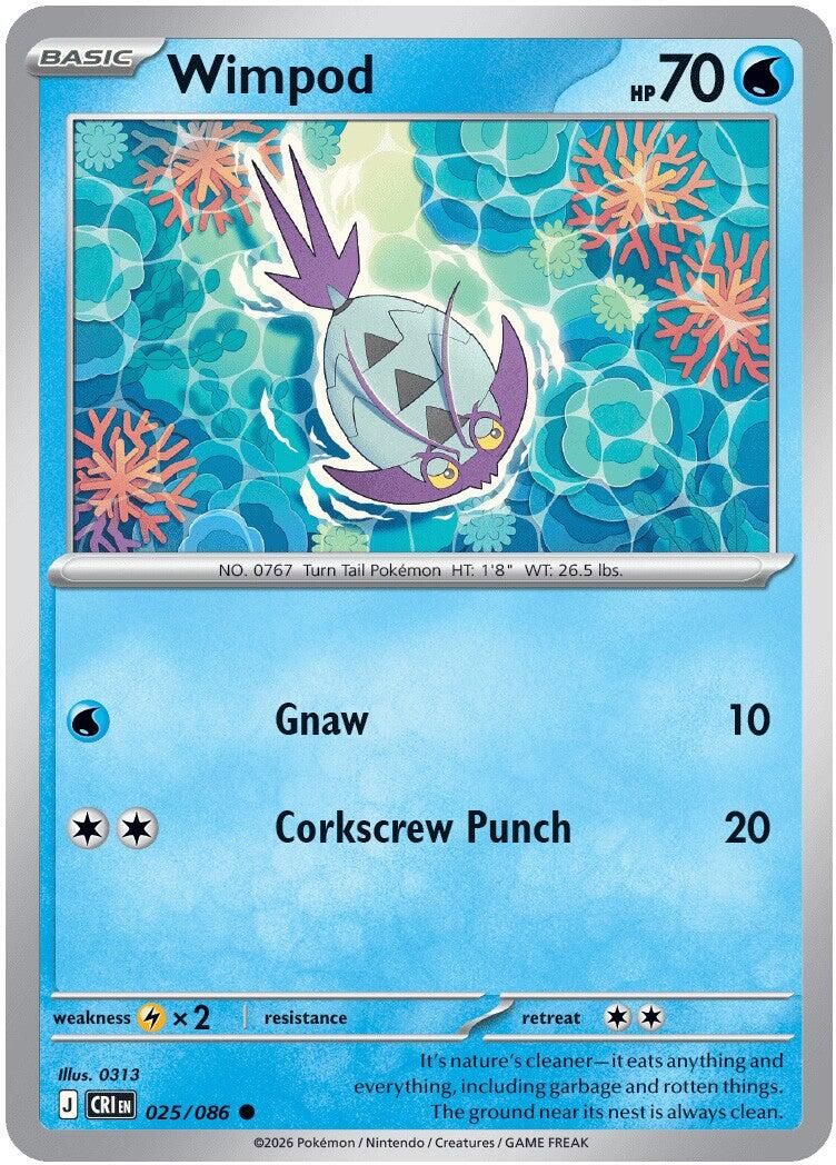 Wimpod (025/086) [Mega Evolution: Chaos Rising] | Gear Gaming Fayetteville