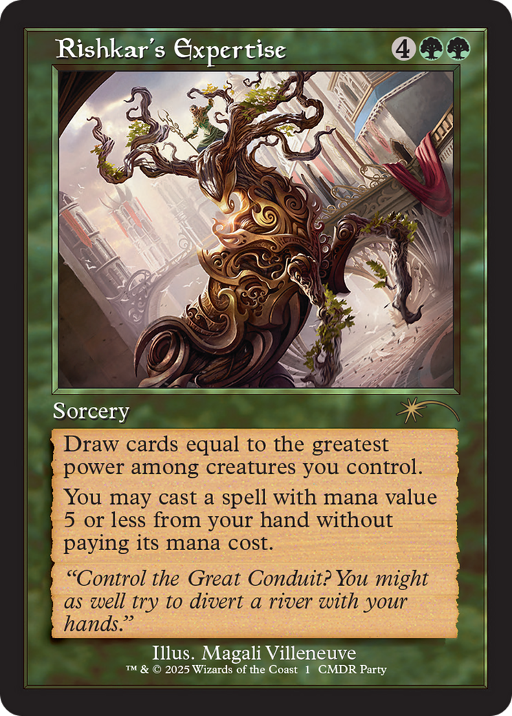 Rishkar's Expertise (Retro Frame) [Wizards Play Network 2025] | Gear Gaming Fayetteville