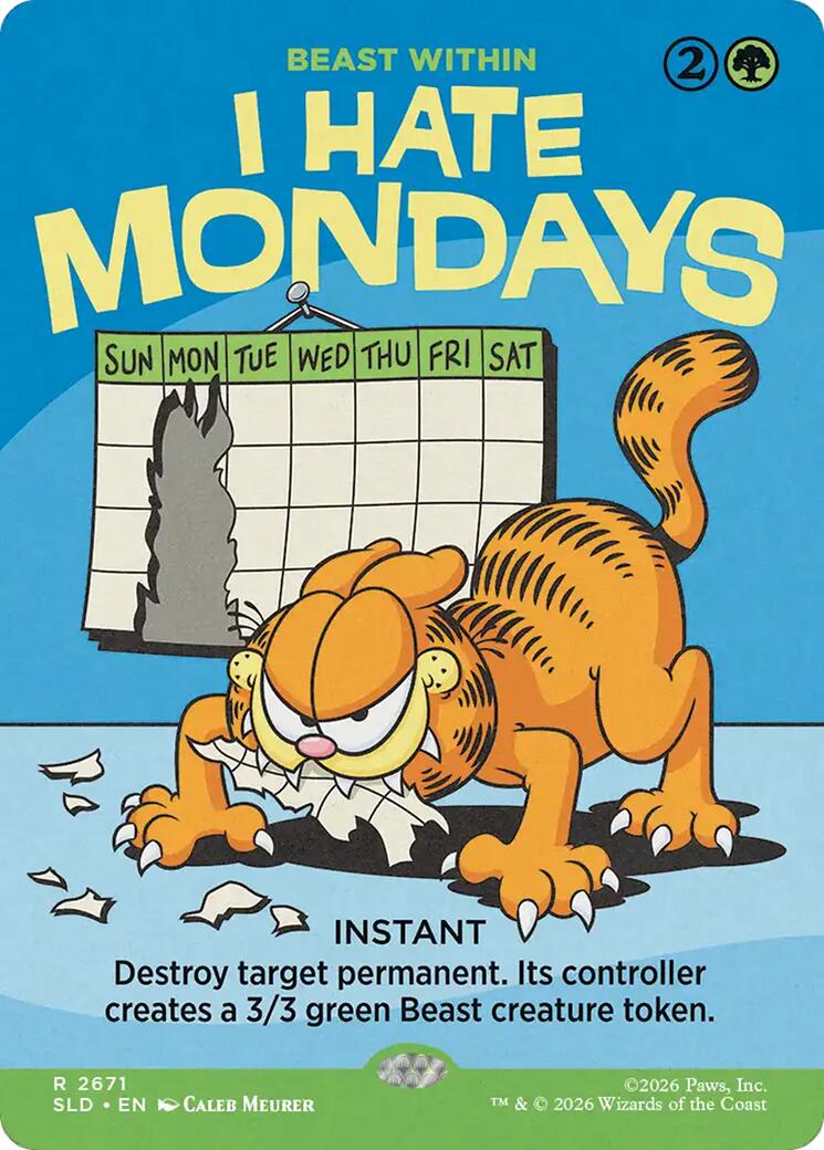 I Hate Mondays - Beast Within [Secret Lair Drop Series] | Gear Gaming Fayetteville