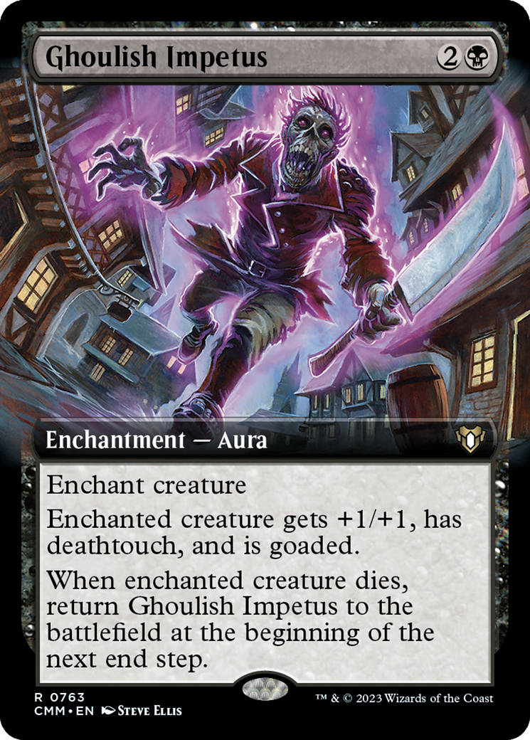 Ghoulish Impetus (Extended Art) [Commander Masters] | Gear Gaming Fayetteville