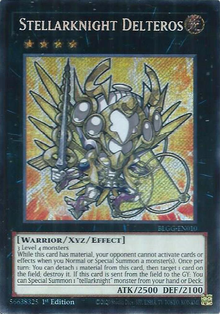 Stellarknight Delteros [BLGG-EN010] Secret Rare | Gear Gaming Fayetteville