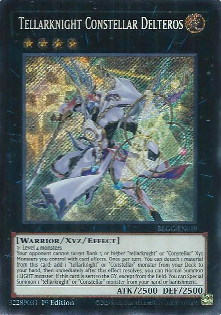 Tellarknight Constellar Delteros [BLGG-EN019] Secret Rare | Gear Gaming Fayetteville