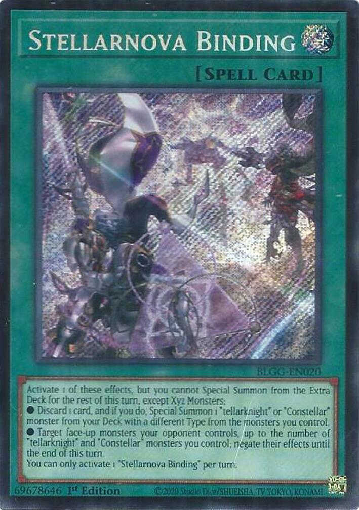 Stellarnova Binding [BLGG-EN020] Secret Rare | Gear Gaming Fayetteville