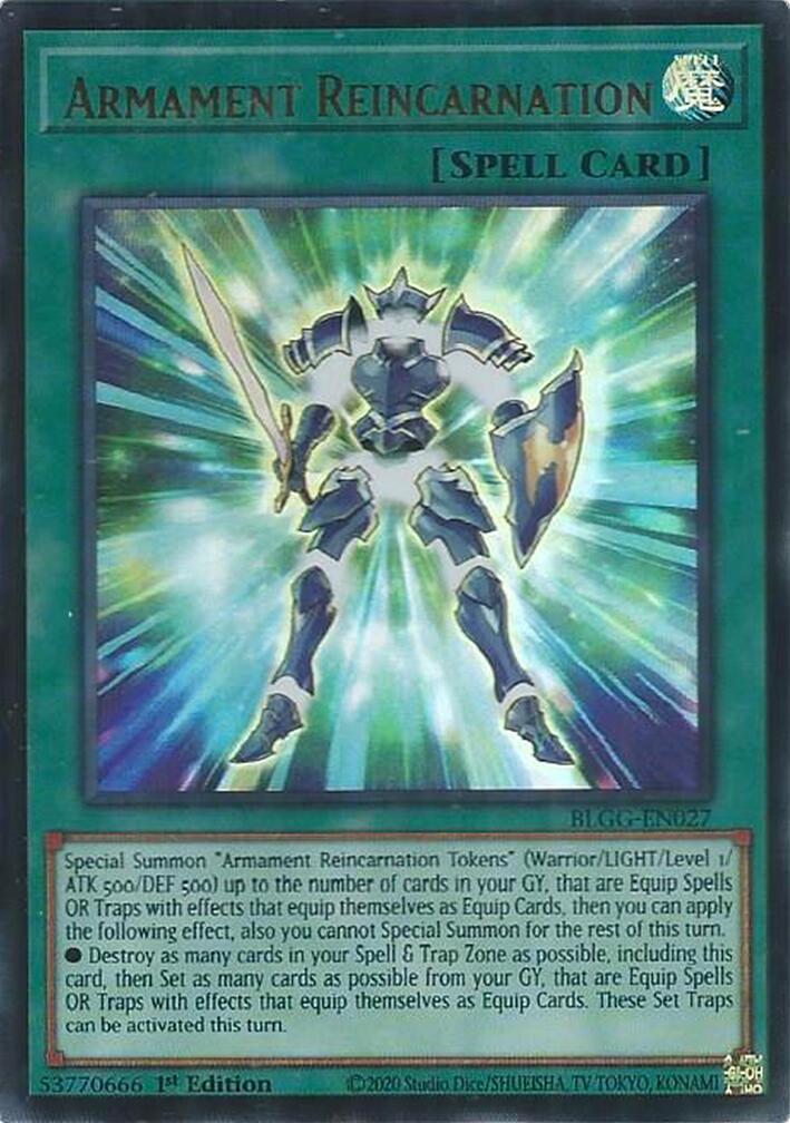 Armament Reincarnation [BLGG-EN027] Ultra Rare | Gear Gaming Fayetteville