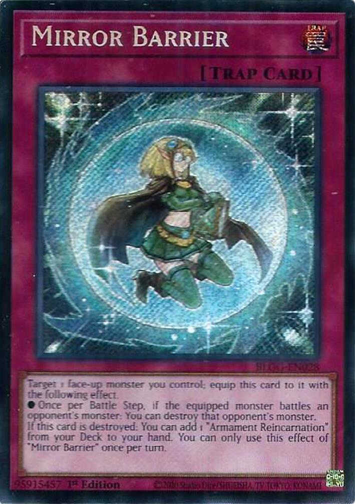 Mirror Barrier [BLGG-EN028] Secret Rare | Gear Gaming Fayetteville