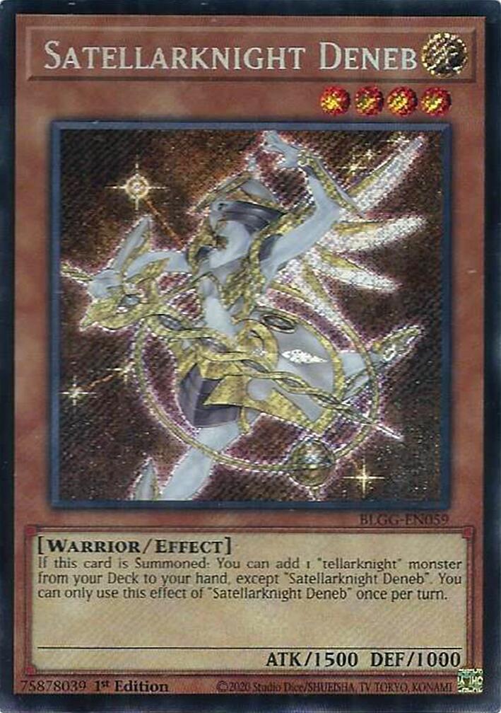 Satellarknight Deneb [BLGG-EN059] Secret Rare | Gear Gaming Fayetteville